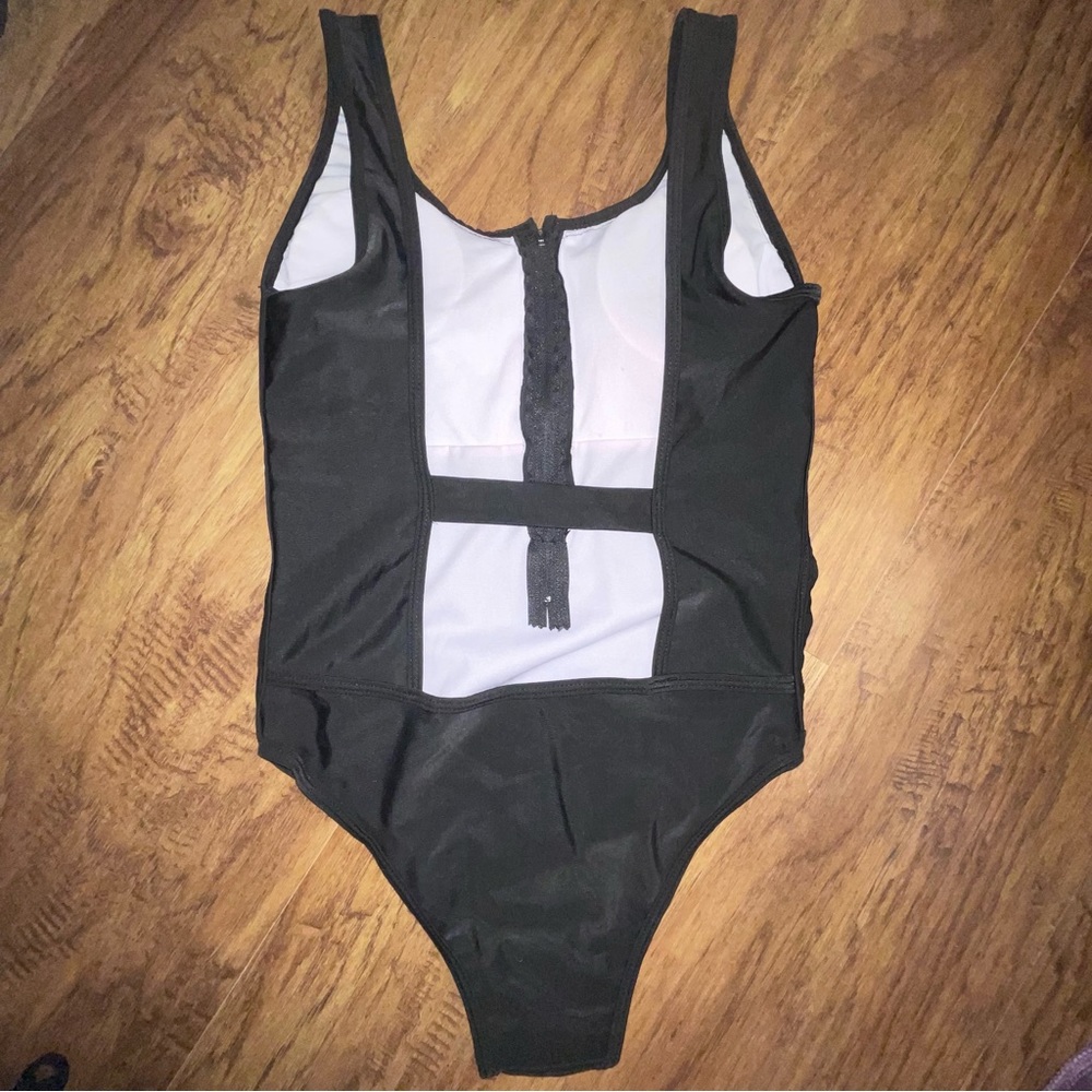 Chantel Black Zip Up Monokini! 🏝 - Picture 8 of 14